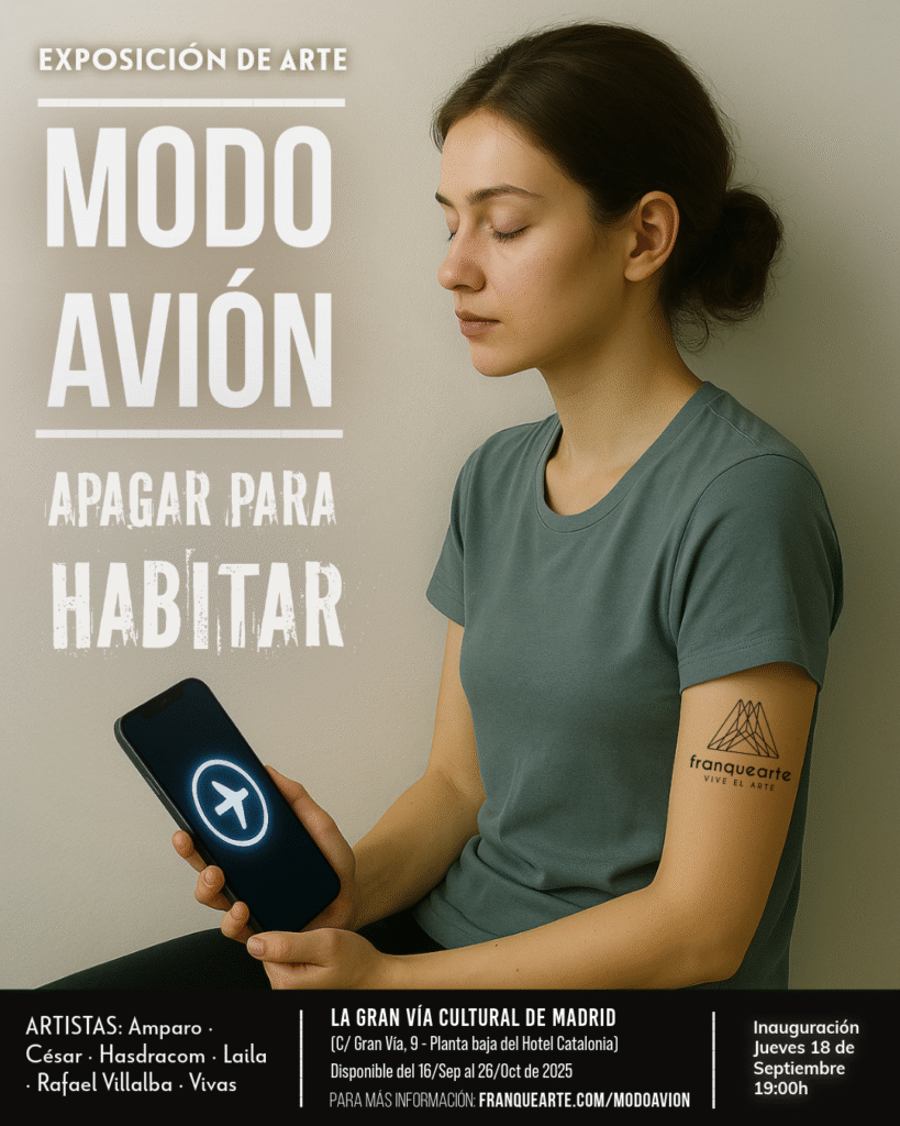 Exposición Modo Avión: Apagar para Habitar