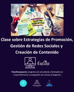 Clase sobre Estrategias de Promoción, Gestión de Redes Sociales y Creación de Contenido