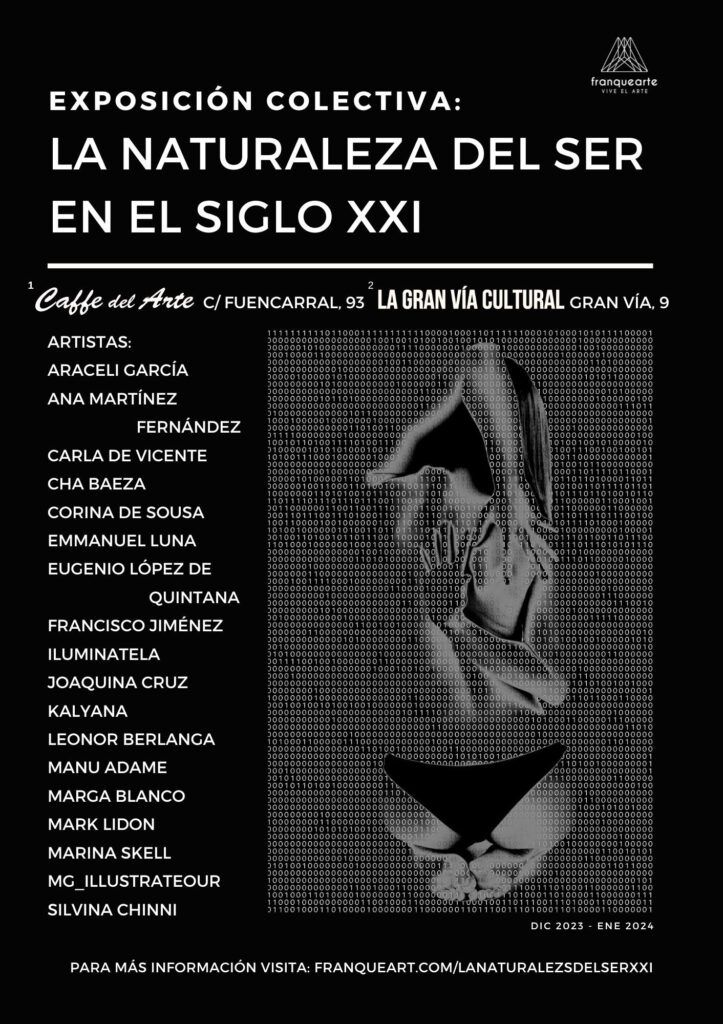 Cartel oficial de la expo La Naturaleza del Ser en el siglo XXI